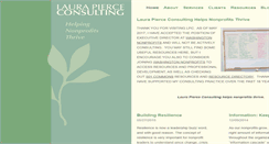 Desktop Screenshot of laurapierceconsulting.com